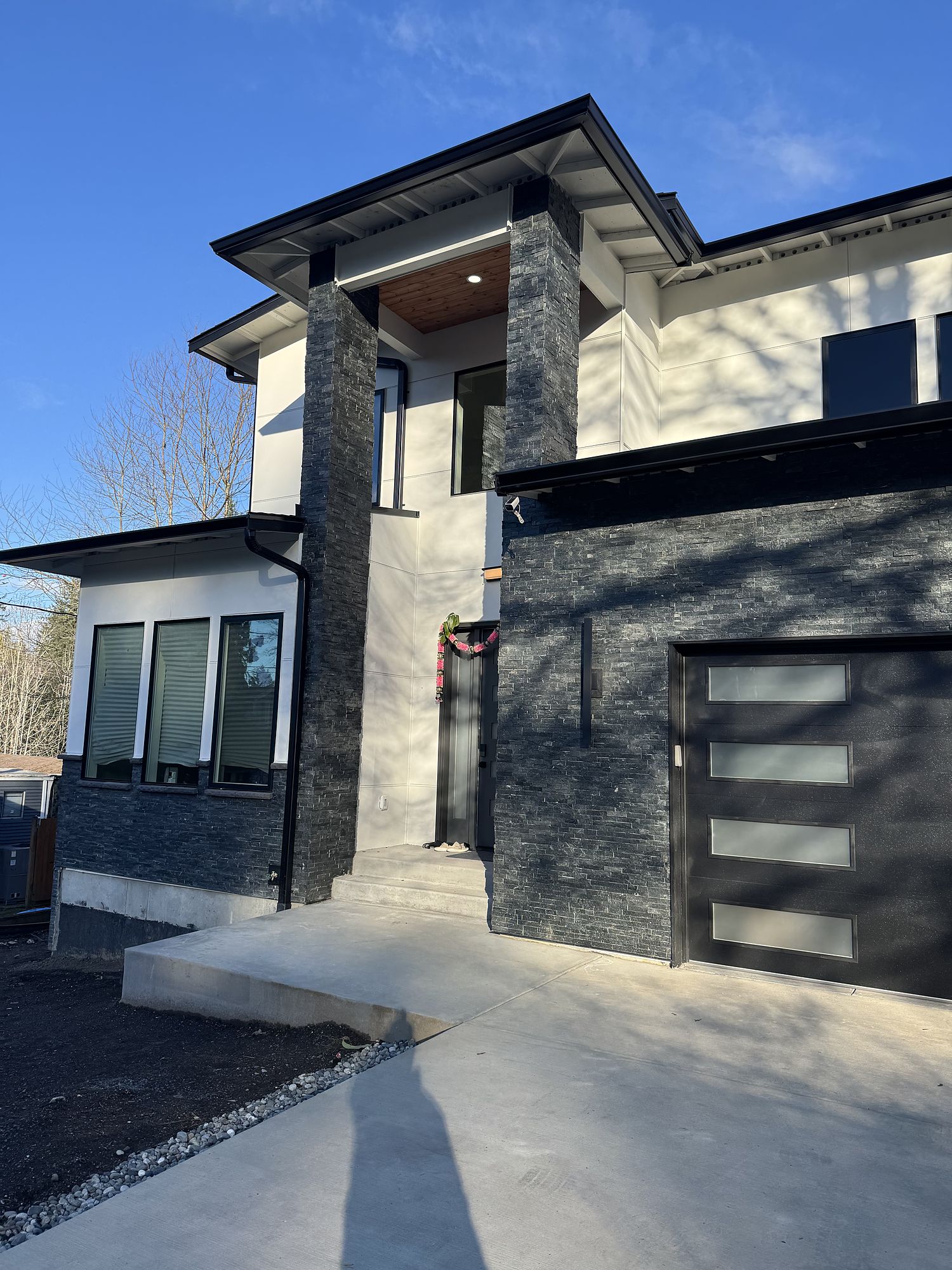 Handed over — How the Bothell house went up.