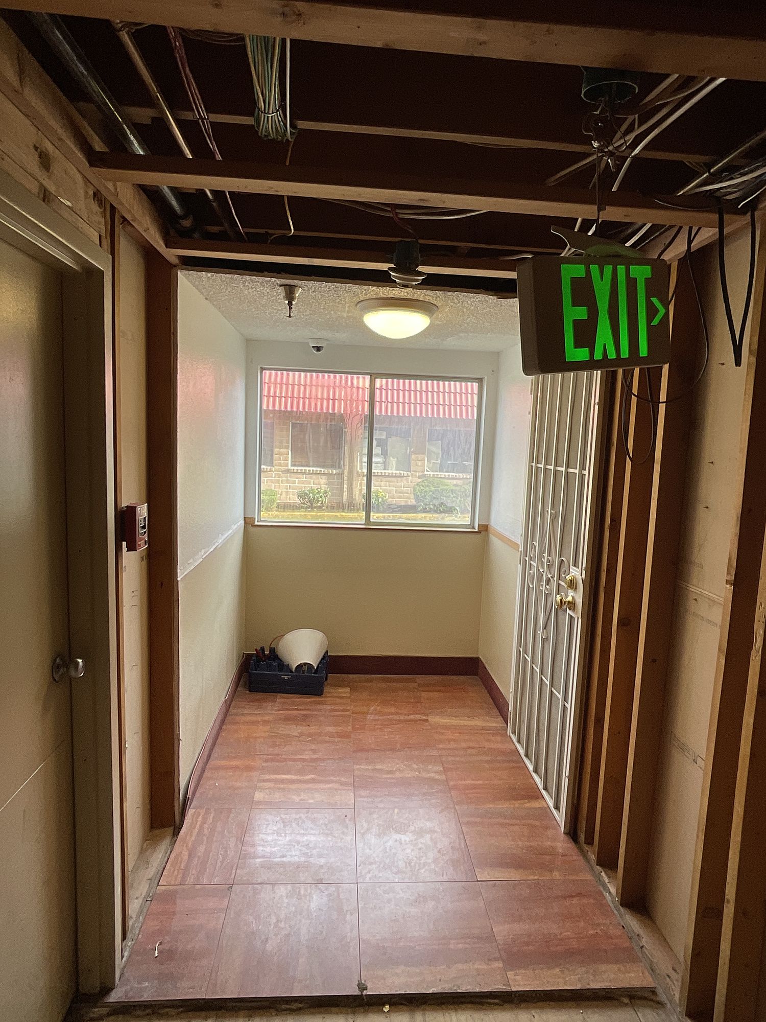 What we walked into — hotel fire restoration