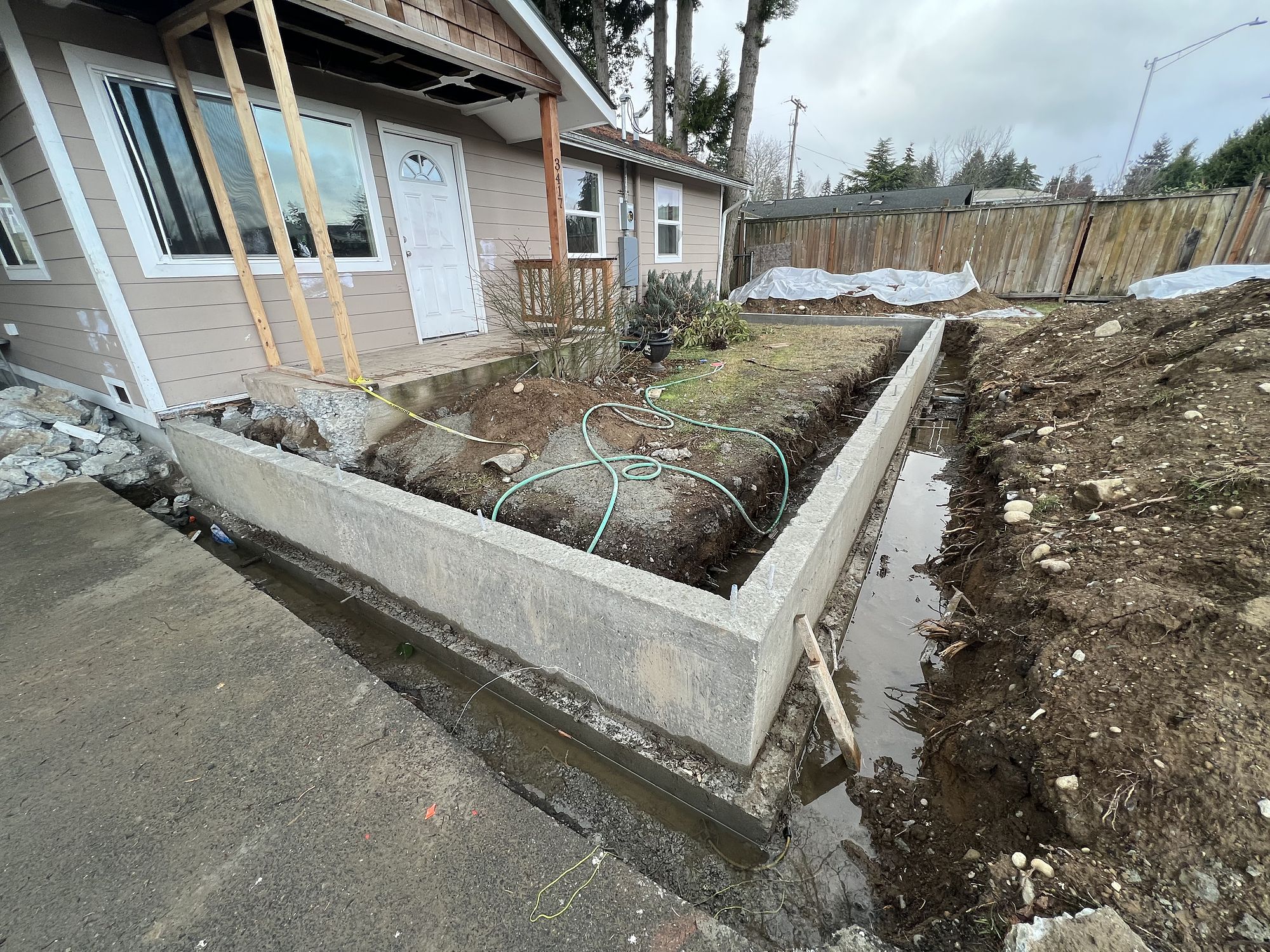 Footings and slab — From an empty lot to a licensed childcare centre.
