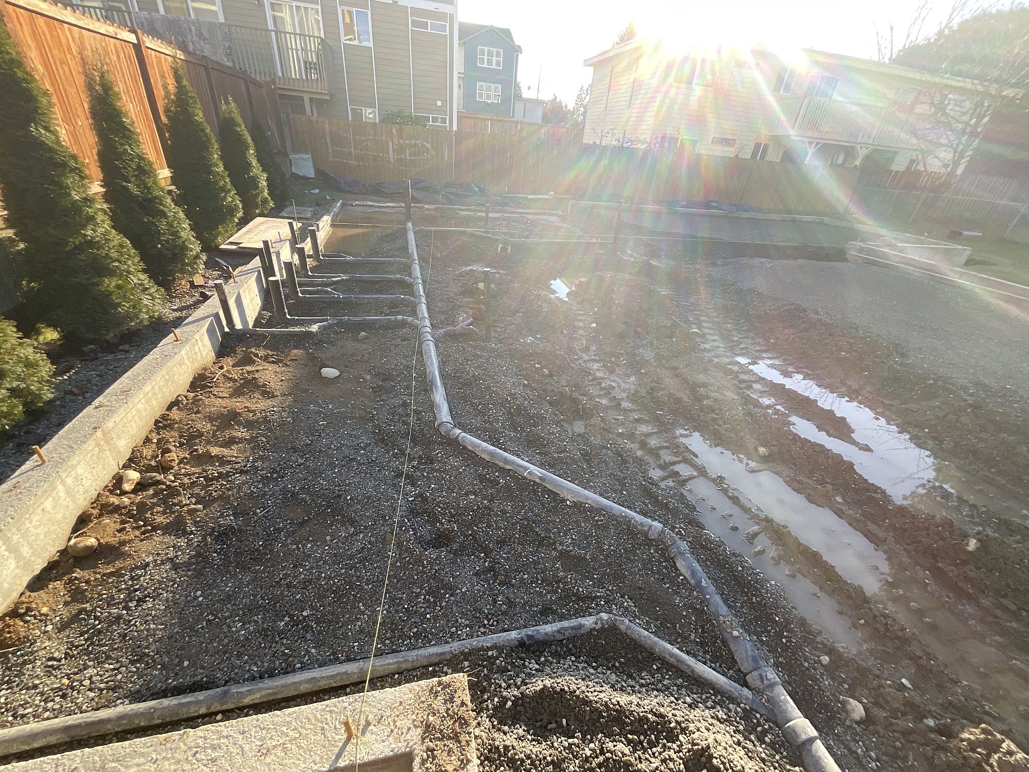 Footings and slab — From an empty lot to a licensed childcare centre.