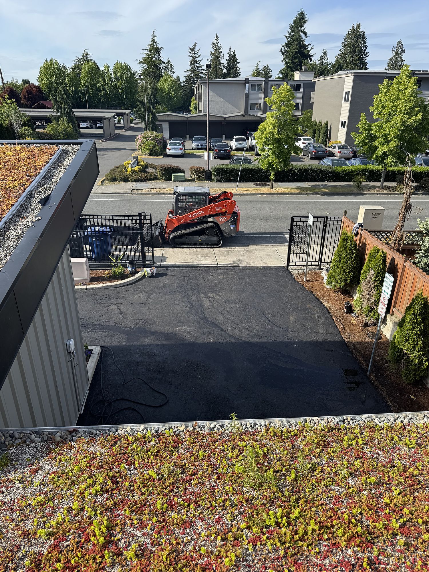 Green roof and site — From an empty lot to a licensed childcare centre.