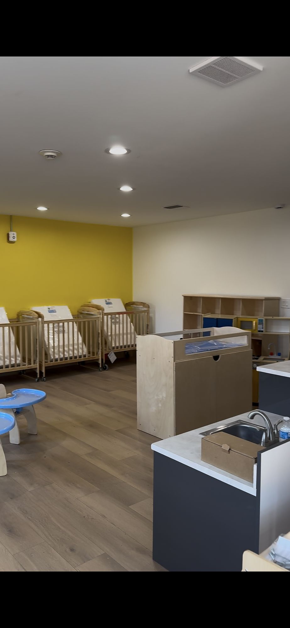 Open for children — From an empty lot to a licensed childcare centre.