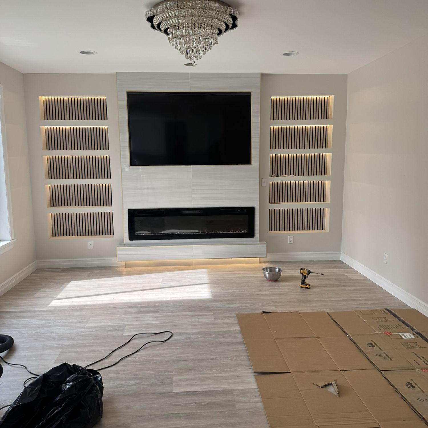 Finished kitchen by Legacy Construction Group