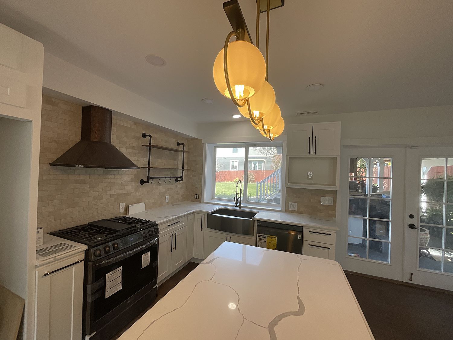 Finished kitchen or bathroom by Legacy Construction Group