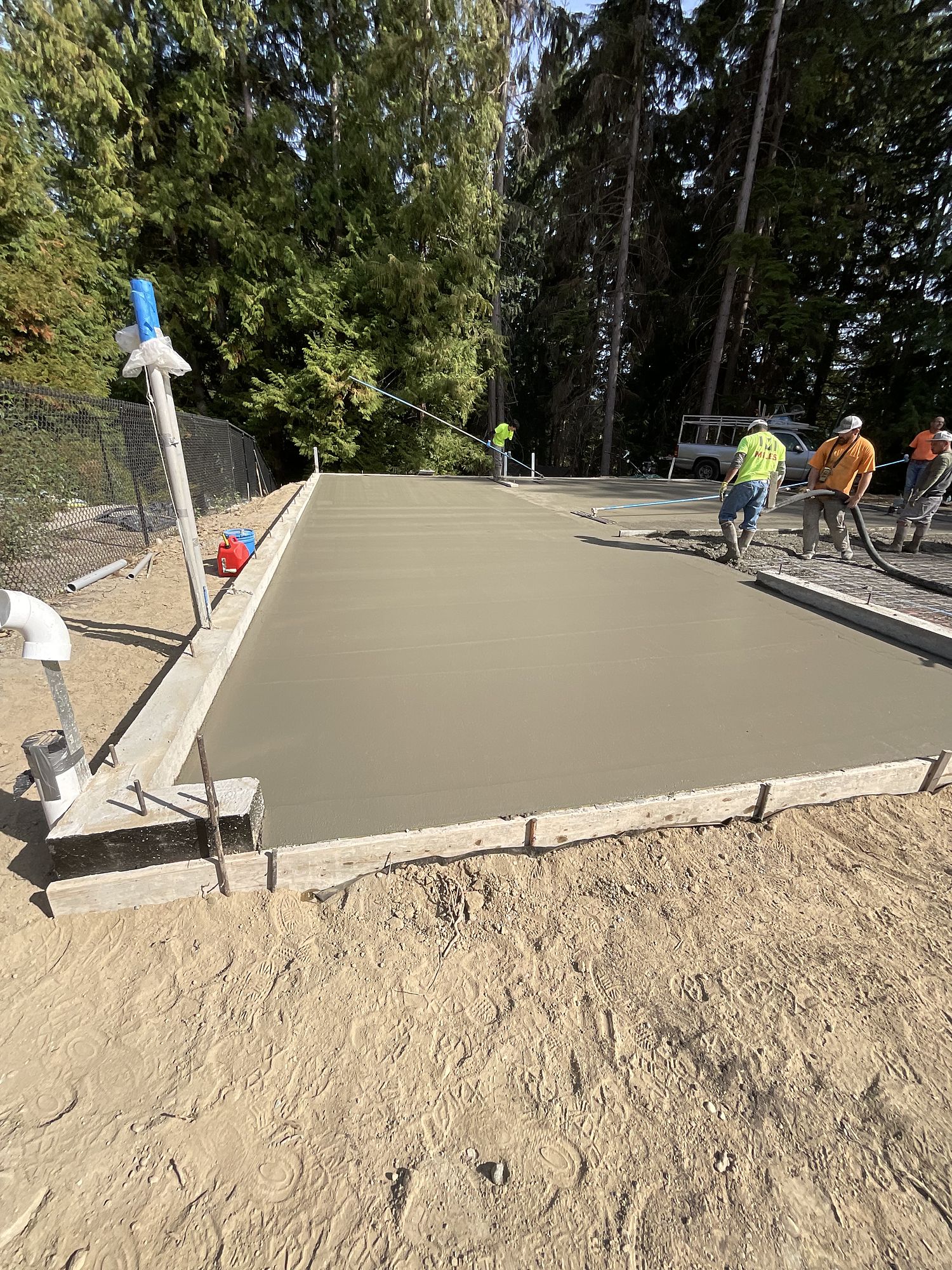 Slab — new home in Woodinville