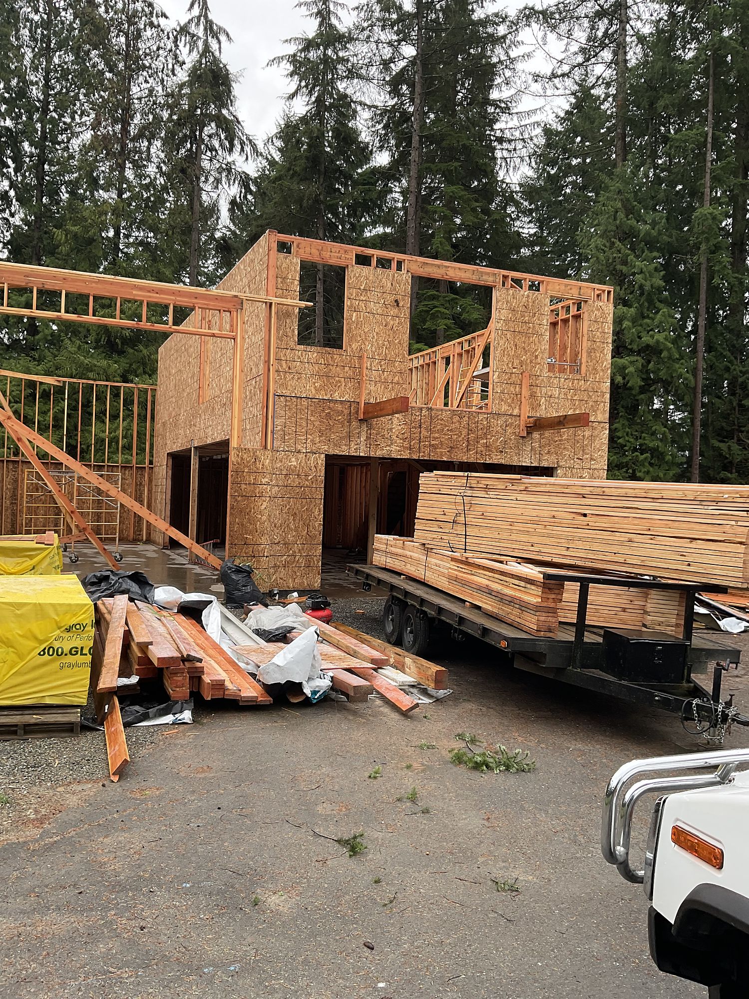 Framing — new home in Woodinville